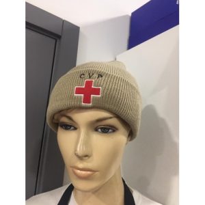 GORRO BORDADO PARA CRUZ VERMELHA - MODELO 1