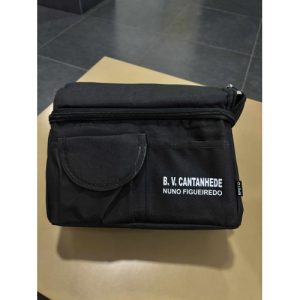 LANCHEIRA PERSONALIZADA COM CORPORAÇÃO E NOME