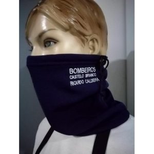 GOLA BORDADA DOS BOMBEIROS COM CORPORAÇÃO E NOME