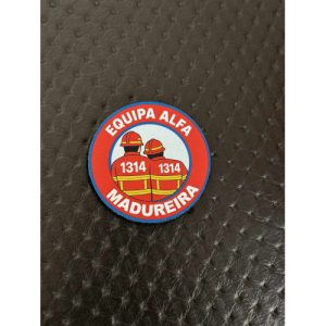 BOLACHA BOMBEIROS COM NOME, EQUIPA E NÚMERO