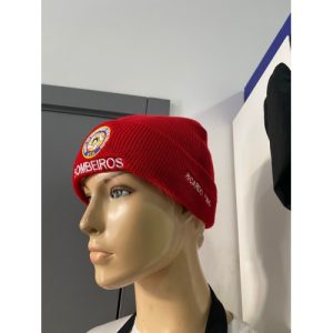 GORRO BORDADO DOS BOMBEIROS COM EMBLEMA DA EIP E NOME DE LADO BORDADO
