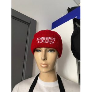 GORRO BORDADO DOS BOMBEIROS COM CORPORAÇÃO