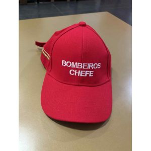 BONÉ BOMBEIROS CHEFE COM DIVISA