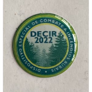 AUTOCOLANTE DE DECIR 2022 - EM FORMA DE PIN