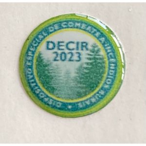 AUTOCOLANTE DECIR 2023 - EM FORMA DE PIN