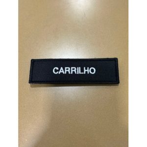 NOME BORDADO DE VELCRO PARA CASACO GNR