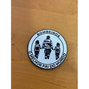 BOLACHA BOMBEIROS MELHOR PAI DO MUNDO - A BRANCO