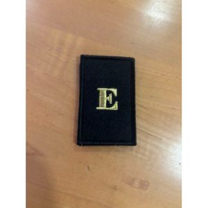DIVISA VELCRO BORDADA SÓ COM O E - ESPECIALISTA