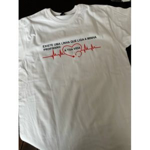 T-SHIRT ESTAMPADA PARA SOCORRISTA - MODELO 2