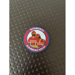 BOLACHA BOMBEIROS COM BOMBEIRO E NOME