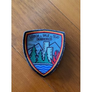 EMBLEMA BORDADO DOS BOMBEIROS DE LISBOA E VALE DO TEJO