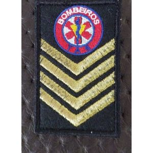 DIVISA VELCRO BORDADA COM BOLACHA DA TAS