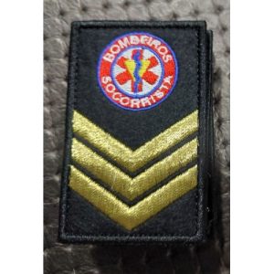 DIVISA VELCRO BORDADA COM BOLACHA DE SOCORRISTA