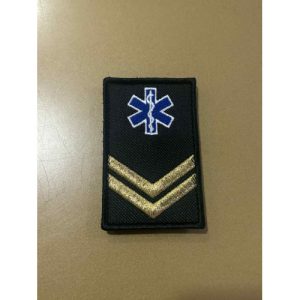 DIVISA VELCRO BORDADA COM EMBLEMA DA INEM