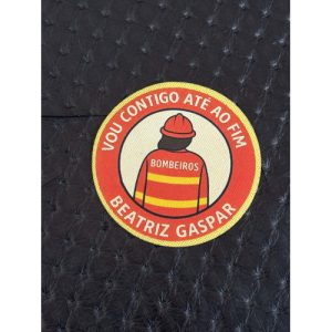 BOLACHA BOMBEIROS C/ 1 MULHER - CONTIGO ATÉ AO FIM PERSONALIZADA PARA COSER
