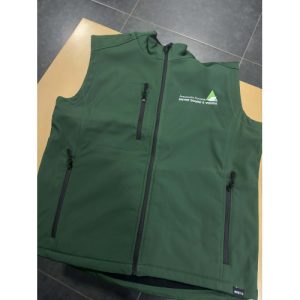 COLETE SOFTSHELL PERSONALIZADO C/ EMBLEMA DA TUA ASSOCIAÇÃO DOS SAPADORES FRENTE E COSTAS