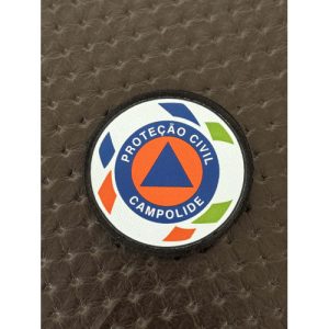 BOLACHA ESTAMPADA DA PROTEÇÃO CIVIL COM LOCALIDADE