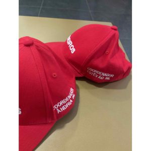 BONÉ BOMBEIROS COM DIVISA , CORRDENADOR/A E NOME