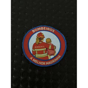 BOLACHA BOMBEIROS A MELHOR MADRINHA COM BEBÉ
