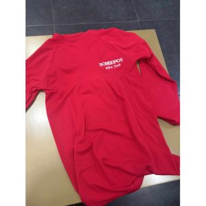 CAMISOLA TÉRMICA COM BOMBEIROS E NOME BORDADO