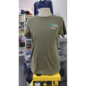 T-SHIRT BORDADA DE SAPADOR FLORESTAL COM NOME E BOLACHA DECIR SEM ANO