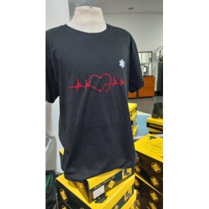T-SHIRT ESTAMPADA PARA SOCORRISTA - MODELO 1