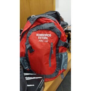 MOCHILA BORDADA COM CORPORAÇÃO E NOME