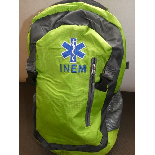 MOCHILA BORDADA PARA INEM