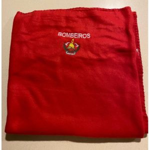 MANTA POLAR COM BOMBEIROS BORDADO