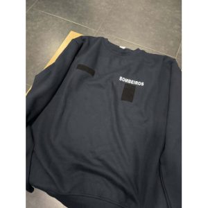 SWEAT DOS BOMBEIROS ESTAMPADA COM EMBLEMA DA INEM E TAS