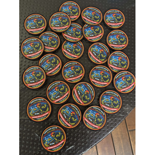 BOLACHA TEMPESTADES 2026 DOS BOMBEIROS PERSONALIZADA C/ CORPORAÇÃO - Image 4