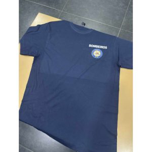 T-SHIRT DOS BOMBEIROS ESTAMPADA C/EMBLEMA DA EIP PERSONALIZADO DA TUA EQUIPA