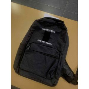 MOCHILA BORDADA PARA SAPADORES, COM NOME, VELCRO PARA DIVISA E NÚMERO