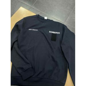 SWEAT DOS BOMBEIROS BORDADA COM NOME Á FRENTE C/VELCRO
