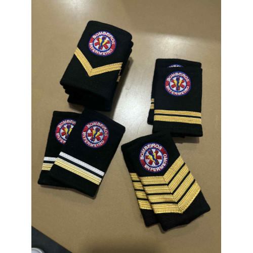 PAR DE PASSADORES BORDADO COM BOLACHA DE ENFERMEIRO - Image 3