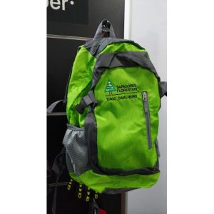 MOCHILA BORDADA PARA SAPADOR FLORESTAL COM EMBLEMA E NOME