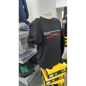 SWEAT ESTAMPADA "A TUA VIDA" COM NOME