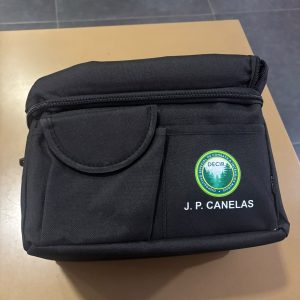 LANCHEIRA COM EMBLEMA DA DECIR SEM ANO E NOME ESTAMPADO
